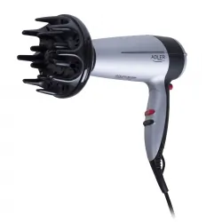 Suszarka do włosów z dyfuzorem 2000 W Adler AD 2239 zimne powietrze składana rączka