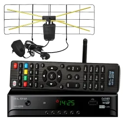 Tuner cyfrowy dekoder DVB-T2 BLOW 4815WIFI H.265/HEVC  + antena pokojowa