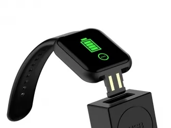 Zegarek smartwatch opaska sportowa Y68S - czarny