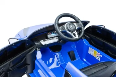 Samochód auto na akumulator Caretero Toyz Mercedes-Benz EQC 400 POLICJA akumulatorowiec + pilot - niebieski