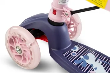 Hulajnoga trójkołowa 2w1 Caretero Toyz TIXI z siedziskiem - różowa