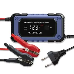 Inteligentna 3-stopniowa ładowarka do akumulatorów prostownik Qoltec z funkcją naprawy 12V 6A