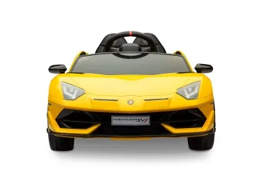 Samochód auto na akumulator Caretero Toyz Lamborghini Aventador SVJ akumulatorowiec + pilot zdalnego sterowania - żółty