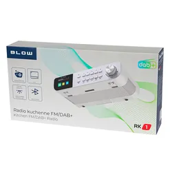 Radio kuchenne FM/DAB  BLOW RK1 Bluetooth białe