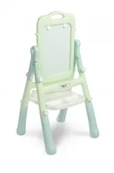 Magnetyczna tablica edukacyjna Caretero Toyz Green dwustronna klasyczna i whiteboard
