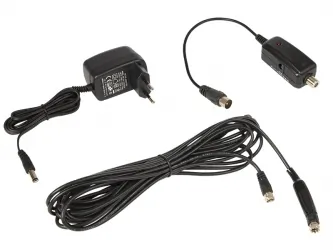 Tuner cyfrowy Esperanza EV106 DVB-T/T2 H.265/HEVC + antena zew/wew ATD12 + kabel 6m