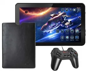 Tablet dla gracza 10&#039;&#039; gamingowy +pad +etui +gry - komunia