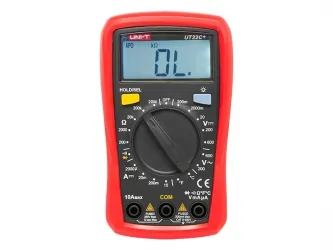 Miernik cyfrowy UNI-T UT33C+ Kable pomiarowe