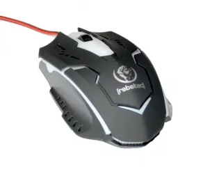 REBELTEC metalowa podświetlana klawiatura Discovery + mysz Rebeltec Cobra + mata
