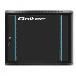 Szafa instalacyjna RACK Qoltec 19&#039;&#039; 9U 600 x 500 x 450 - czarna