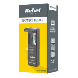 Uniwersalny tester baterii REBEL RB-168