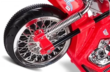 Motocykl motor na akumulator Caretero Toyz Rebel akumulatorowiec - czerwony