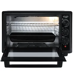 Piekarnik elektryczny 26 L Adler AD 6023   blacha do pieczenia