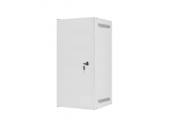 Szafa instalacyjna RACK wisząca 10'' 12U 280x310 drzwi metalowe Lanberg - szara