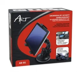 Uchwyt samochodowy 2w1 na tablet 7-10" ART AX-01 na zagłówek lub na szybę