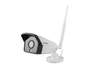 Zestaw do monitoringu rejestrator NVR 8 kanałowy WIFI + 8 kamer IP WIFI 2MP akcesoria LANBERG