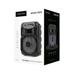 Przenośny głośnik podświetlany Bluetooth Kruger&amp;Matz Music Box TWS AUX USB
