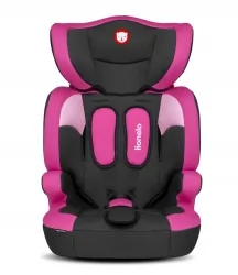 Fotelik samochodowy  Lionelo LEVI ONE Candy Pink  9-36 kg