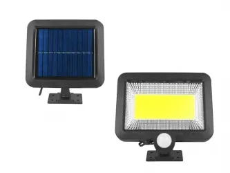 Lampa solarna halogen LED LTC z czujnikiem ruchu i zmierzchu