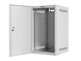 Szafa instalacyjna RACK wisząca 10'' 9U 280x310 drzwi metalowe Lanberg - szara