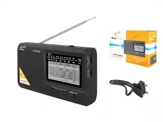 Przenośne radio LTC Wilga czarne