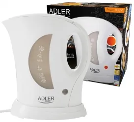 Elektryczny czajnik plastikowy Adler AD 03 1,0 L