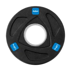 Zestaw obciążeń żeliwnych gumowanych otwór olimpijski 51mm REBEL ACTIVE  4x1.25kg
