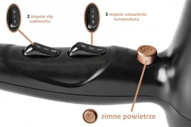 Suszarka do włosów z dyfuzorem ION 2000 W Adler AD 2244