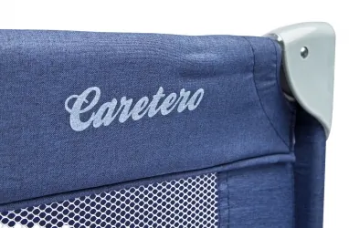 Łóżeczko turystyczne Caretero BASIC PLUS kojec + torba - granatowe