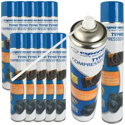 Sprężone powietrze gaz Esperanza XXL 750 ml zestaw 6 szt