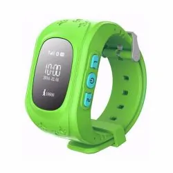 Zestaw dla dzieci zegarek smartwatch ART zielony + słuchawki nauszne Setty Wolfy