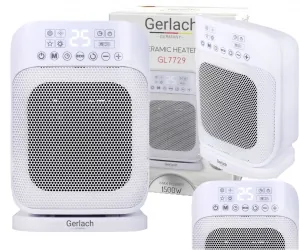Grzejnik ceramiczny LED Gerlach GL7729 z pilotem