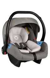 Fotelik samochodowy przód tył LIONELO LENNART STONE GREY 0-18 KG ISOFIX