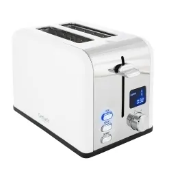 Toster z wyświetlaczem LCD na 2 kromki Gerlach GL 3221 biały