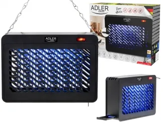 Lampa owadobójcza UV Adler AD 7938 na muchy ćmy komary