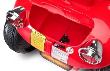 Motocykl motor na akumulator Caretero Toyz Rebel akumulatorowiec - czerwony