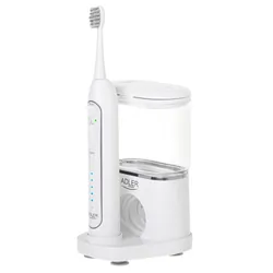 Szczoteczka soniczna do zębów 2w1 z irygatorem Adler AD 2180w - kolor biały