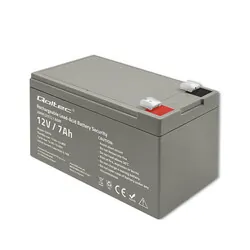 Akumulator AGM Qoltec 12V 7Ah max. 105A Security