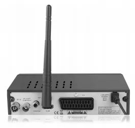 Tuner cyfrowy LTC DVB-T2 WiFi HEVC H.265 z programowalnym pilotem