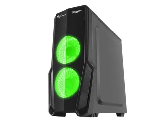 OBUDOWA GENESIS TITAN 800 GREEN MIDI TOWER Z OKNEM, USB 3.0, BEZ PSU