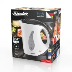 Mały elektryczny czajnik plastikowy Mesko MS 1236c 0,6 L czarny