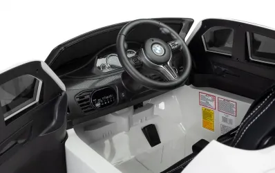 Samochód auto na akumulator Caretero Toyz BMW X6 akumulatorowiec + pilot zdalnego sterowania - biały