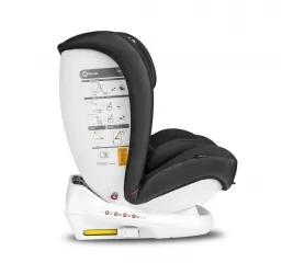Fotelik samochodowy LIONELO OLIVER kolor stone 9-36 kg ISOFIX + TopTheter