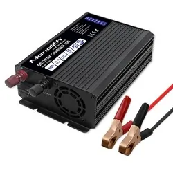 Inteligentna ładowarka do akumulatorów LiFePO4 AGM GEL SLA Qoltec Monolith 30A 12V