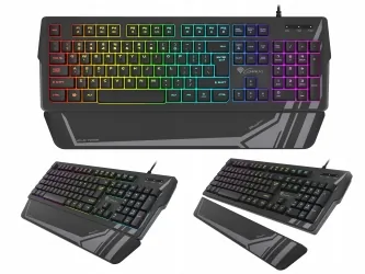 Klawiatura Genesis RHOD 350 RGB podświetlana gamingowa dla graczy