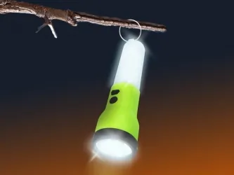 Akumulatorowa latarka ręczna 2w1 lampka wisząca LTC LED 2W + 1W SMD