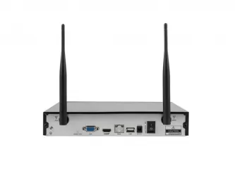 Zestaw do monitoringu rejestrator NVR 8 kanałowy WIFI + 8 kamer IP WIFI 2MP akcesoria LANBERG