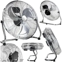 Wentylator podłogowy duży wiatrak stojący 18'' cyrkulator 100W