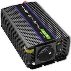 Przetwornica napięcia Qoltec Monolith 600 MS Wave 12V/230V 300W/600W USB