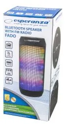 Głośnik bluetooth ESPERANZA FADO FM z podświetleniem LED